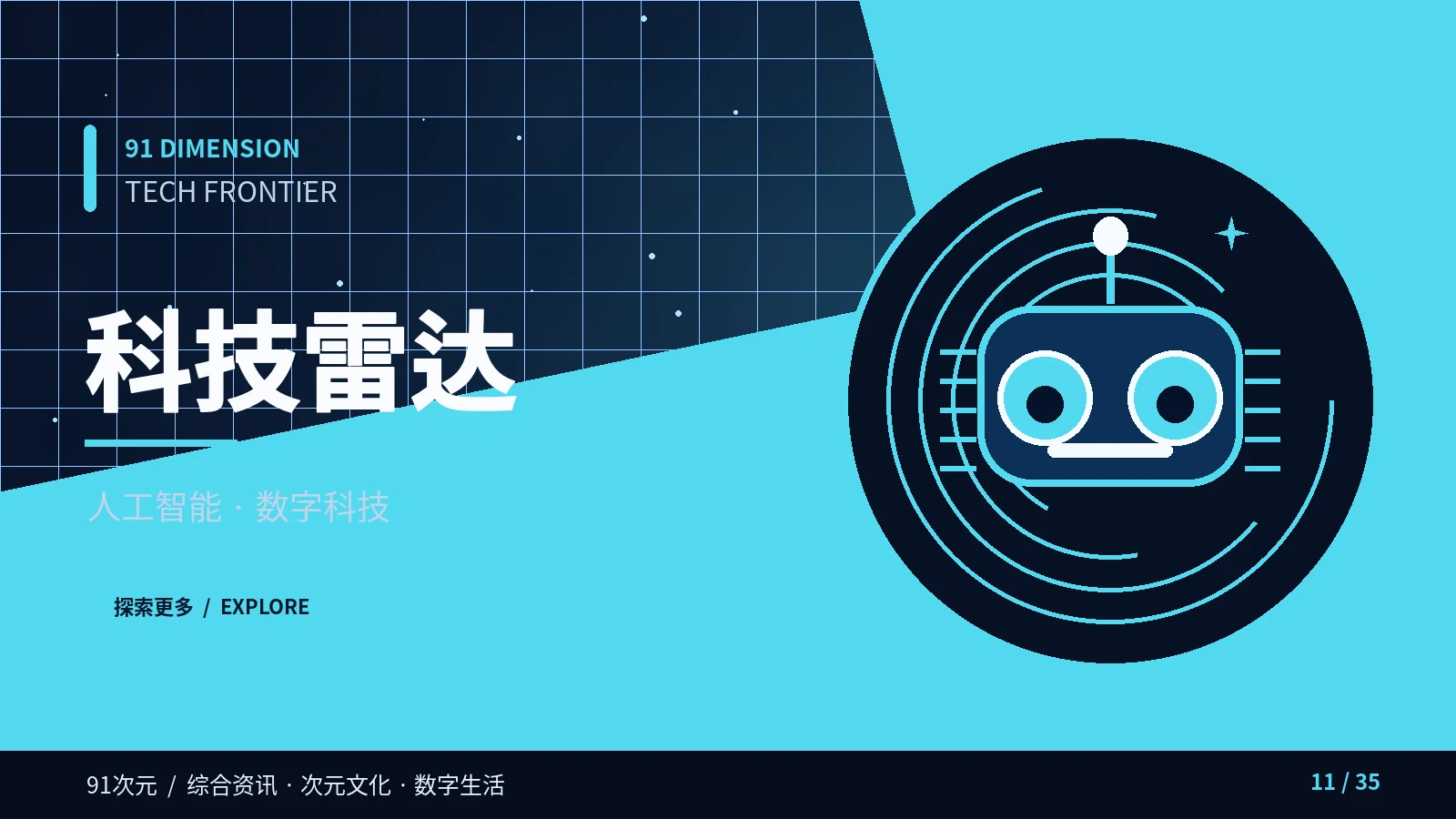 科技实用论主题视觉
